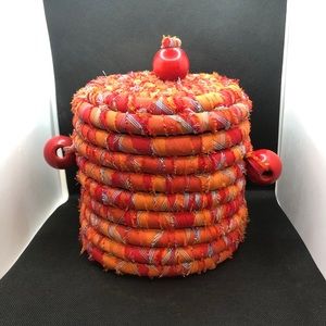 Fabric Container with lid